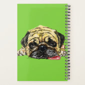 Funny Planner mit Rug Dog - Benutzerdefinierter Te Planer (Rückseite)
