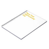 Funny "Plans That Versag" Notebook Notizblock (Linke Seite)