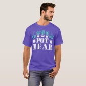 Funny Plants lover Pot Head Gardener Succulent T-Shirt (Vorne ganz)