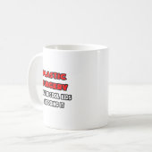 Funny Plastic Chirurg Shirts und Geschenke Kaffeetasse (Vorderseite Links)
