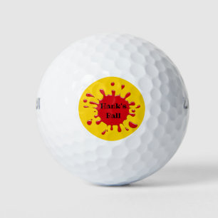 Funny Platsch Personalisiert Golf Ball