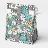 Funny Playful Cats Geschenkschachtel (Rückseite)