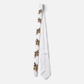 Funny Playful Giraffe Neck Tie - Happy Krawatte (Rückseite)