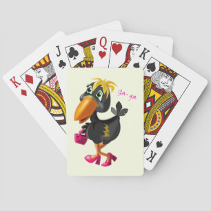 Funny Playing Cards mit moderner Vogel individuell Spielkarten