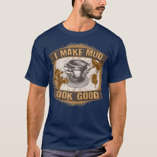 Funny Playing mit Clay mache ich Muck gut aussehen T-Shirt
