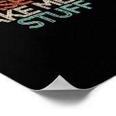 Funny Please Don't Make Me Do Stuff  Poster (Ecke)