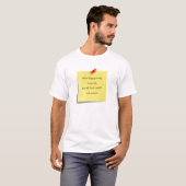 Funny Plot Drehung T - Shirt (Vorne ganz)