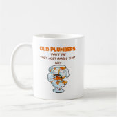 Funny Plumber Coffee Tasse (Links)