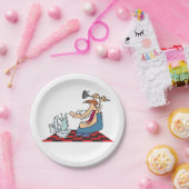 Funny Plumber entsperrt Toilette Pappteller (Party)