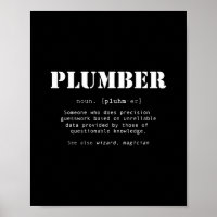 Funny Plumber Gift - Wörterbuchdefinition
