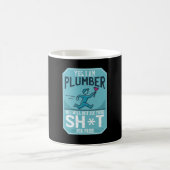 Funny Plumber Kaffeetasse (Mittel)
