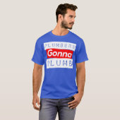 Funny Plumber T-Shirt (Vorne ganz)