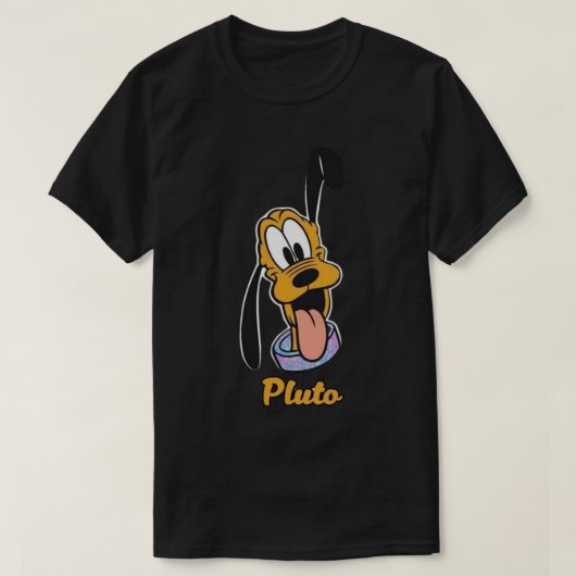 Funny pluto mit Namen T-Shirt (Design vorne)