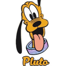 Funny pluto mit Namen