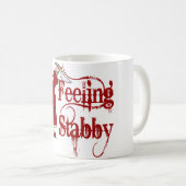 Funny PMS Stabby Kaffeetasse (VorderseiteRechts)