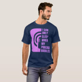 Funny Podcast Fall Asleep Nap T-Shirt (Vorne ganz)