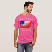 Funny Podiatrist Gift Cool Podiatrie American Flag T-Shirt (Vorne ganz)