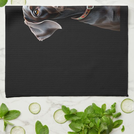 Funny Pointer Shirt Pointer Mom Dad Dog Lover Poin Geschirrtuch (Gefaltet)