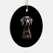 Funny Pointer Shirt Pointer Mom Dad Dog Lover Poin Keramik Ornament (Rechts)