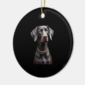 Funny Pointer Shirt Pointer Mom Dad Dog Lover Poin Keramik Ornament (Links)