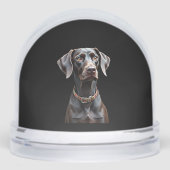 Funny Pointer Shirt Pointer Mom Dad Dog Lover Poin Schneekugeln (Vorderseite)