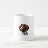 Funny Pointer Shirt Zeiger Mama Vater Dog Lover Po Kaffeetasse (Mittel)