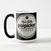 Funny Poipicker Pupper Wird Unique Dog Lover Gift Verwandlungstasse (Links)