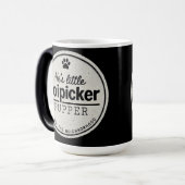 Funny Poipicker Pupper Wird Unique Dog Lover Gift Verwandlungstasse (Vorderseite Links)
