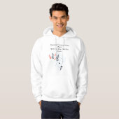 Funny Poker Bad Beat Story, Mens Hoodie (Vorne ganz)