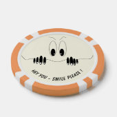 Funny Poker Chips mit spielerisch Neugierigen Auge (Einzeln)