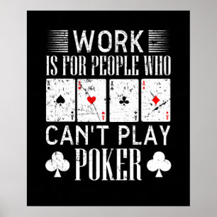 Funny Poker Kunstmuseum Spielzimmer Casino Poster