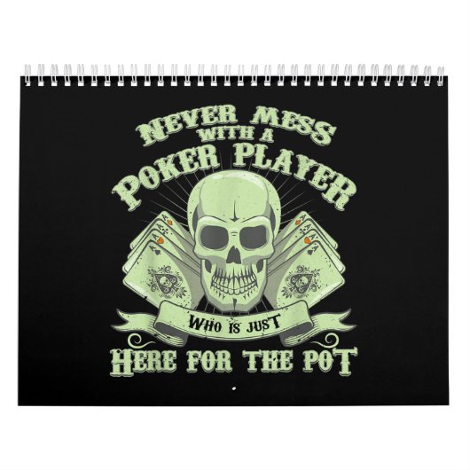 Funny Poker | Nie mit dem Poker-Player durchstöber Kalender (Titelbild)