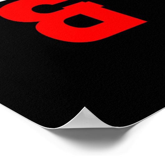 Funny Poker People Bierkunst Poster (Ecke)