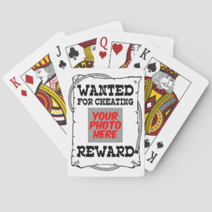Funny Poker Player Gag Geschenkidee, Gewollt Poste Spielkarten