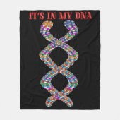 Funny Poker Player gibt Texas Holdem Casino Poker Fleecedecke (Vorderseite)