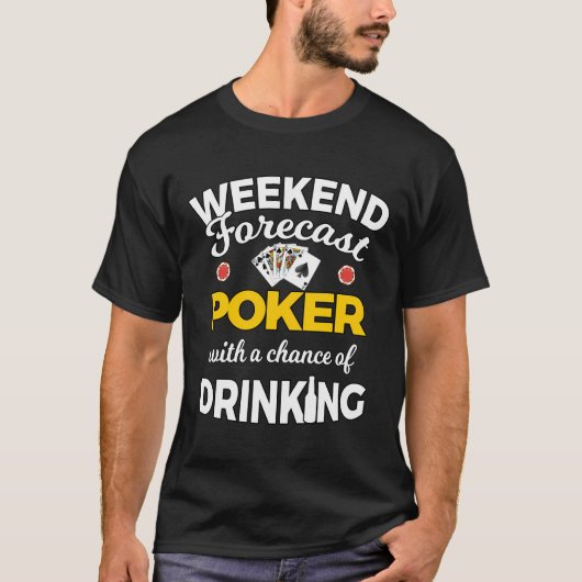 Funny Poker Player Long Sleeve T Shirt (Vorderseite)