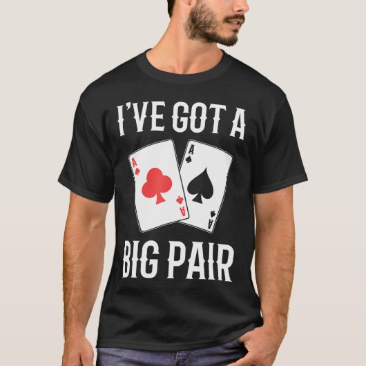 Funny Poker Player T-Shirt (Vorderseite)