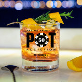 Funny Poker Spaß Pot Advocation Whiskyglas