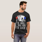 Funny Poker Teas Holdem Lucky Poker _2 T-Shirt (Vorne ganz)