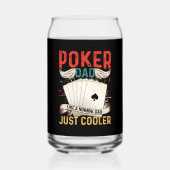 Funny Poker Vater Art Dosenglas (Rückseite)