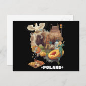 Funny Poland Stereotype Overload Postkarte (Vorne/Hinten)
