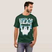 Funny Polar Bear Swolar Bär Lifting Tshirt (Vorne ganz)