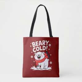 Funny Polar Beary Cold Weihnachten Tasche