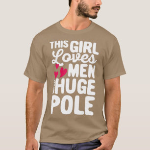 Funny Pole Vault Pole Vaulting Huge Pole T-Shirt
