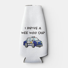 Funny Police Car Flaschenkühler