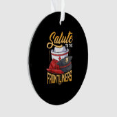 Funny Police Firefighter Frontliner Nurse Geschenk Ornament (Vorderseite)