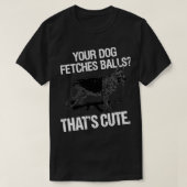 Funny Police K9 Unit Hund Deutscher Schäferhund Ka T-Shirt (Design vorne)