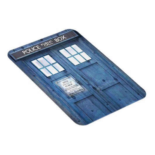 Funny Police phone Public Call Magnet (Rechte Seite)