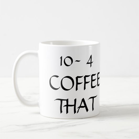 Funny Police zitiert Kaffeetasse (Links)