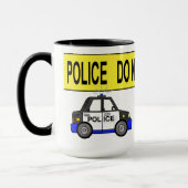 Funny Policeman Kaffee Tasse Personalisieren Sie e (Links)